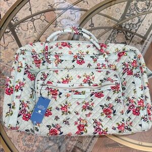 Vera Bradley Iconic Weekender Travel Bag NWT